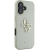 Guess Grained Big 4G Logo Small Classic Logo case for iPhone 16 - green - (GUE004403-0)