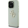 Guess Grained Big 4G Logo Small Classic Logo case for iPhone 16 Pro - green - (GUE004404-0)