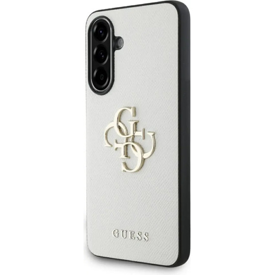Guess Grained Big 4G Logo Small Classic Logo case for Samsung Galaxy A56 - beige - (GUE004470-0)
