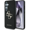Guess Grained Big 4G Logo Small Classic Logo case for Samsung Galaxy S25 black - (GUE004270-0)