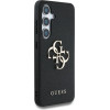 Guess Grained Big 4G Logo Small Classic Logo case for Samsung Galaxy S25 black - (GUE004270-0)