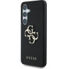 Guess Grained Big 4G Logo Small Classic Logo case for Samsung Galaxy S25 Plus black - (GUE004271-0)