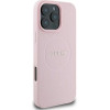 Guess Grained Ring MagSafe iPhone 16 Pro Case - Pink - (GUE003976-0)
