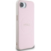 Guess Grained Ring MagSafe iPhone 16e Case - Pink - (GUE004493-0)