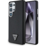 Guess Grained Triangle Logo MagSafe case for Samsung Galaxy S25 Ultra - black - (GUE004289-0)