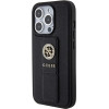 Guess Grip Stand 4G Saffiano Strass case for iPhone 15 Pro Max - black - (GUE003379-0)