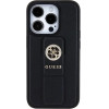 Guess Grip Stand 4G Saffiano Strass case for iPhone 15 Pro Max - black - (GUE003379-0)