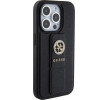 Guess Grip Stand 4G Saffiano Strass case for iPhone 15 Pro Max - black - (GUE003379-0)