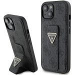 Guess Grip Stand 4G Triangle Strass case for iPhone 15 - black - (GUE003371-0)