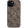 Guess Grip Stand 4G Triangle Strass case for iPhone 15 - brown - (GUE003374-0)