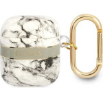 Guess GUA2HCHMAG AirPods cover grey/grey Marble Strap Collection - (GUE002023-0)