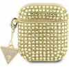 Guess GUA2HDGTPD AirPods 1/2 cover gold/gold Rhinestone Triangle Charm - (GUE002867-0)