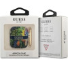 Guess GUA2HHFLB AirPods cover blue/blue Flower Strap Collection - (GUE002029-0)