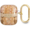 Guess GUA2HHFLD AirPods cover gold/gold Paisley Strap Collection - (GUE002035-0)