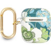 Guess GUA2HHFLN AirPods cover green/green Flower Strap Collection - (GUE002032-0)