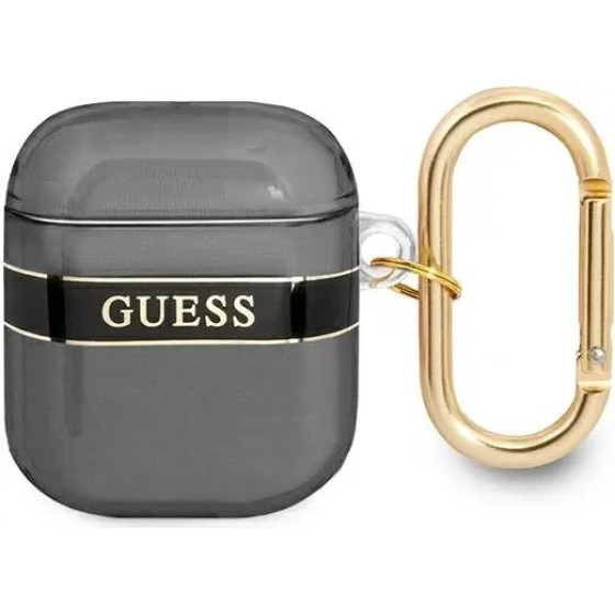 Guess GUA2HHTSK AirPods cover black/black Strap Collection - (GUE002014-0)