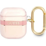 Guess GUA2HHTSP AirPods cover pink/pink Strap Collection - (GUE002017-0)
