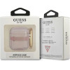 Guess GUA2HHTSP AirPods cover pink/pink Strap Collection - (GUE002017-0)