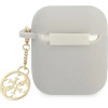 Guess GUA2LSC4EG AirPods cover grey/grey Silicone Charm 4G Collection - (GUE001947-0)