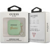 Guess GUA2LSCHSN AirPods cover green/green Silicone Charm Heart Collection - (GUE001944-0)