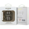 Guess GUA2P4RPSW AirPods 1/2 cover brown/brown 4G Printed Stripes Charm - (GUE004171-0)