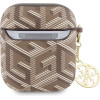 Guess GUA2PGCE4CW case for AirPods 1/2 - brown GCube Charm - (GUE003032-0)
