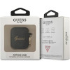 Guess GUA2SSSK AirPods cover black/black Silicone Vintage Script - (GUE001375-0)