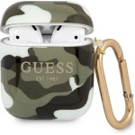 Guess GUA2UCAMA AirPods cover green/khaki Camo Collection - (GUE001383-0)
