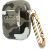 Guess GUA2UCAMA AirPods cover green/khaki Camo Collection - (GUE001383-0)