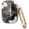 Guess GUA2UCAMG AirPods cover black/black Camo Collection - (GUE001381-0)