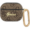 Guess GUA34GSMW AirPods 3 cover brazowy/brown 4G Script Metal Collection - (GUE001672-0)