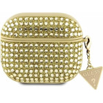 Guess GUA3HDGTPD AirPods 3 cover gold/gold Rhinestone Triangle Charm - (GUE002870-0)