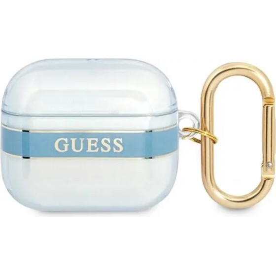 Guess GUA3HHTSB AirPods 3 cover blue/blue Strap Collection - (GUE002022-0)