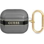 Guess GUA3HHTSK AirPods 3 cover black/black Strap Collection - (GUE002016-0)