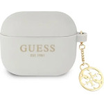 Guess GUA3LSC4EG AirPods 3 cover grey/grey Silicone Charm 4G Collection - (GUE001949-0)