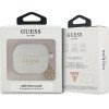 Guess GUA3LSC4EG AirPods 3 cover grey/grey Silicone Charm 4G Collection - (GUE001949-0)