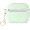 Guess GUA3LSCHSN AirPods 3 cover green/green Silicone Charm Heart Collection - (GUE001946-0)