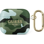 Guess GUA3UCAMA AirPods 3 cover green/khaki Camo Collection - (GUE001677-0)