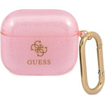 Guess GUA3UCG4GP AirPods 3 cover pink/pink Glitter Collection - (GUE001374-0)