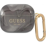 Guess GUA3UNMK AirPods 3 cover black/black Marble Collection - (GUE001678-0)