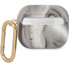 Guess GUA3UNMK AirPods 3 cover black/black Marble Collection - (GUE001678-0)