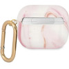 Guess GUA3UNMP AirPods 3 cover pink/pink Marble Collection - (GUE001679-0)