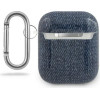 Guess GUACA2TPUJULDB AirPods cover navy/dark blue Jeans Collection - (GUE000960-0)