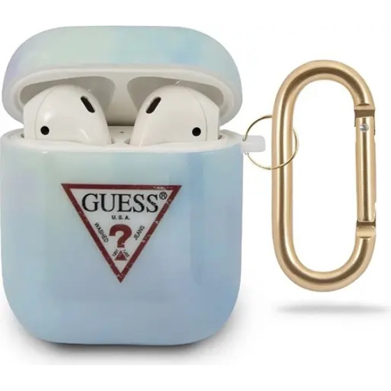 Guess GUACA2TPUMCGC02 AirPods cover blue/blue Tie & Dye Collection - (GUE000845-0)