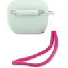 Guess GUACAPLSVSBF AirPods Pro cover blue fuchsia/blue fuschia Silicone Vintage - (GUE001108-0)