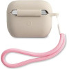 Guess GUACAPLSVSGP AirPods Pro cover gray pink/grey pink Silicone Vintage - (GUE001116-0)