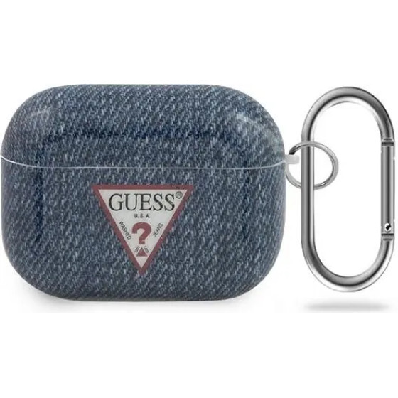 Guess GUACAPTPUJULDB AirPods Pro cover navy/dark blue Jeans Collection - (GUE000961-0)
