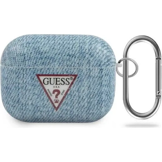 Guess GUACAPTPUJULLB AirPods Pro cover blue/light blue Jeans Collection - (GUE000959-0)