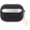 Guess GUAP2GLGSHK AirPods Pro 2 cover black/black Glitter Flake 4G Charm - (GUE002651-0)