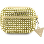 Guess GUAP2HDGTPD AirPods Pro 2 cover gold/gold Rhinestone Triangle Charm - (GUE002869-0)